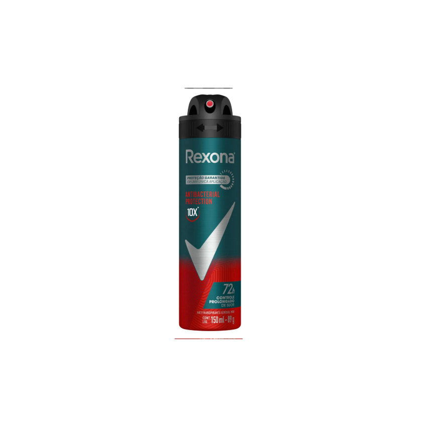 DESODORANTE AEROSOL REXONA ANTIBACTERIAL PROTECTION 150ML