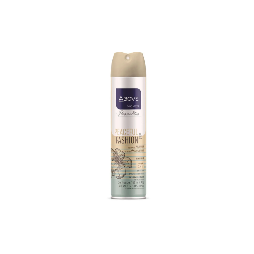 DESODORANTE AEROSOL ABOVE WOMEN PERSOL PEF 150ML
