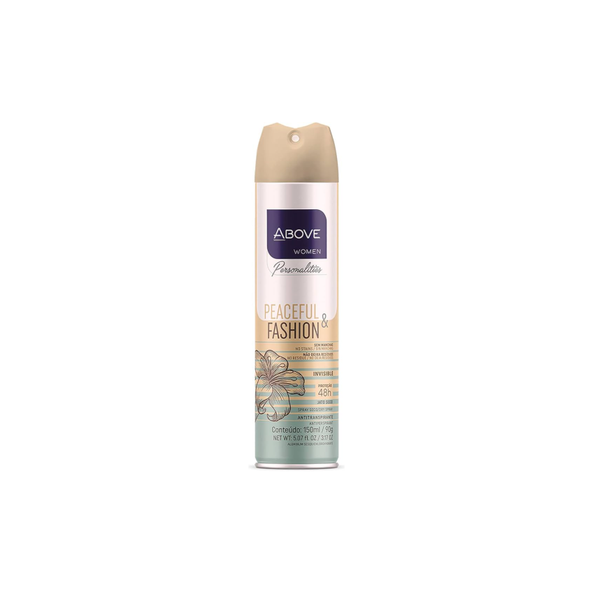DESODORANTE AEROSOL ABOVE MAXX PEACEFUL E FASHION 250ML