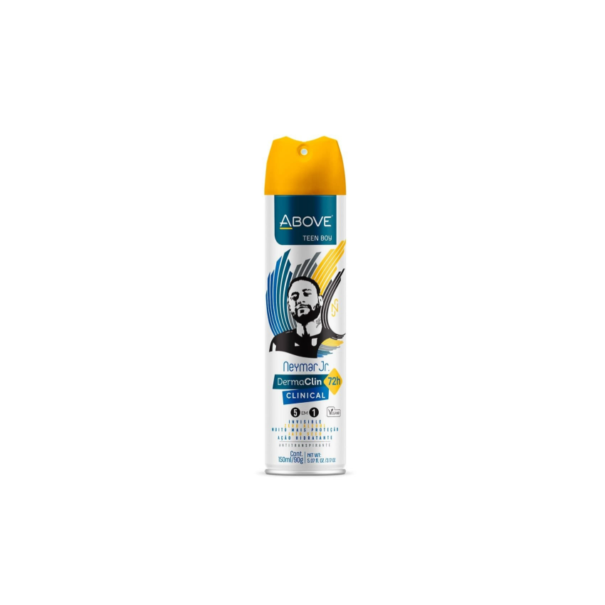 DESODORANTE AEROSOL ABOVE NEYMAR JR TEEN BOY 150ML 