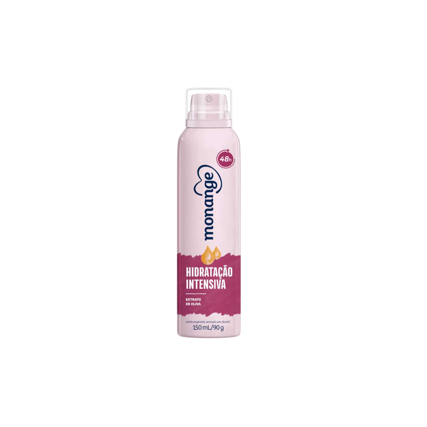 DESODORANTE AEROSOL MONANGE HIDRATAÇÃO 90G