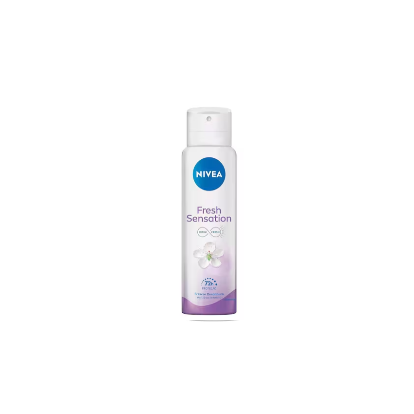 DESODORANTE AEROSOL NIVEA FRESH SENSATION COM 150ML