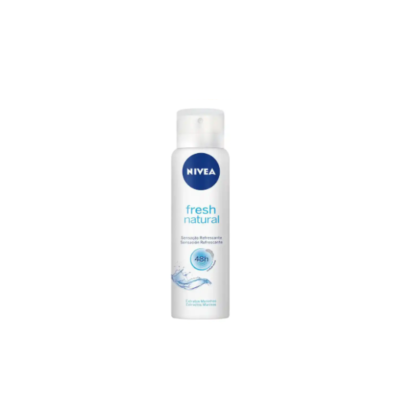 DESODORANTE AEROSOL NIVEA REFRESCANCIA FRESH NATURAL 90ML