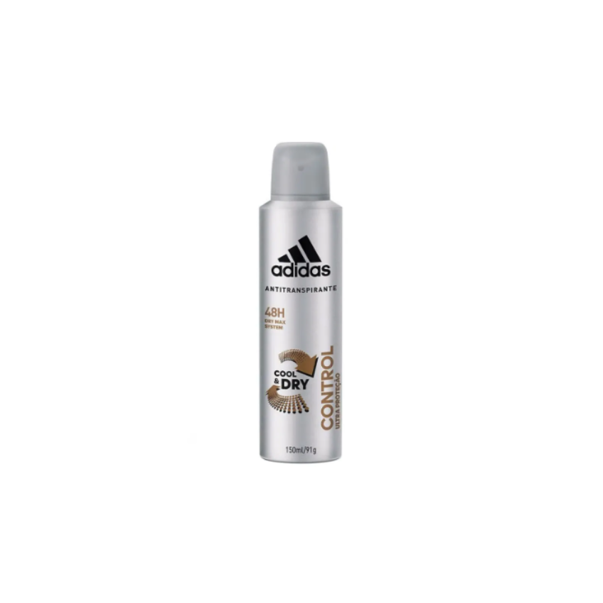 DESODORANTE AEROSOL ADIDAS MASCULINO CONTROL COOL&DRY 150ML