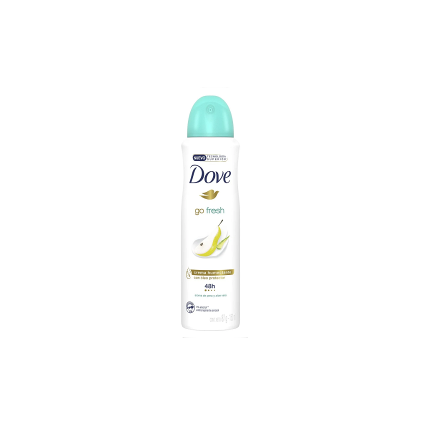 DESODORANTE AEROSOL DOVE GO FRESH ABACATE 150ML