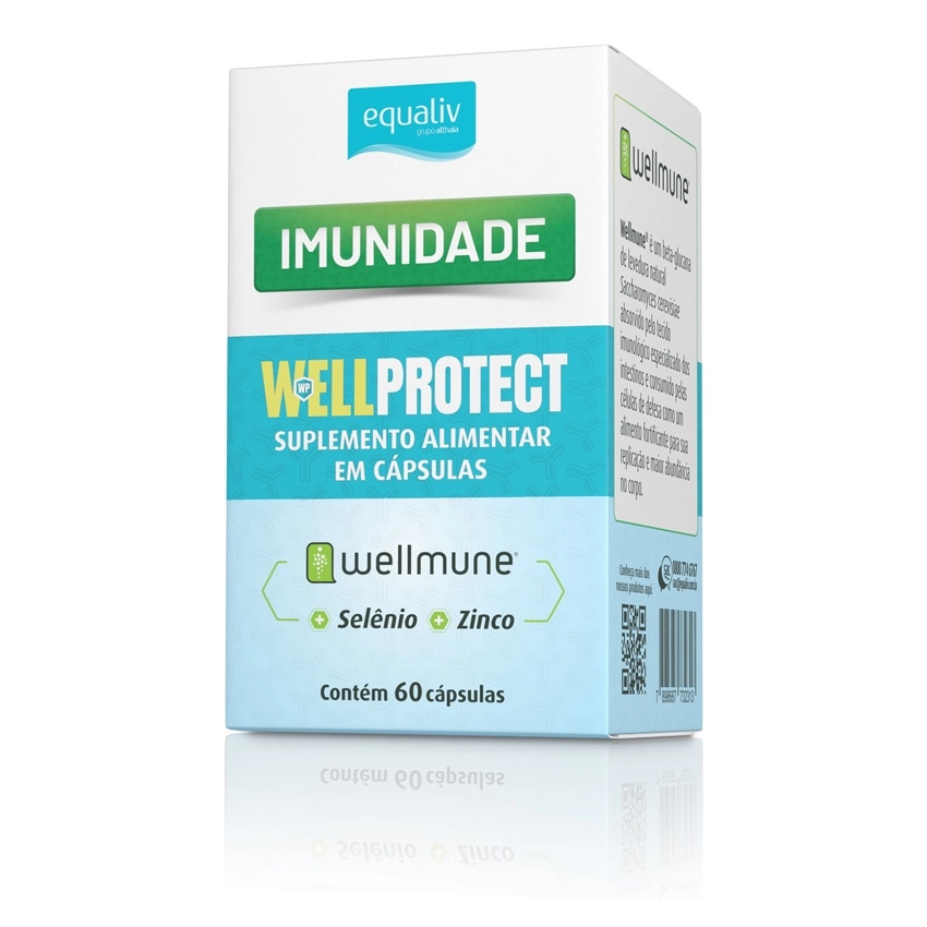 EQUALIV IMUNIDADE WELL PROTECT COM 60 CAPSULAS