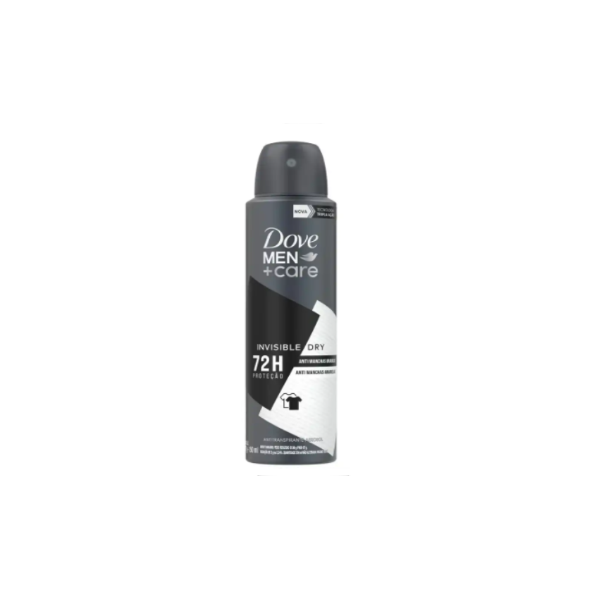 DESODORANTE AEROSOL DOVE MEN+CARE INVISIBLE DRY 150ML