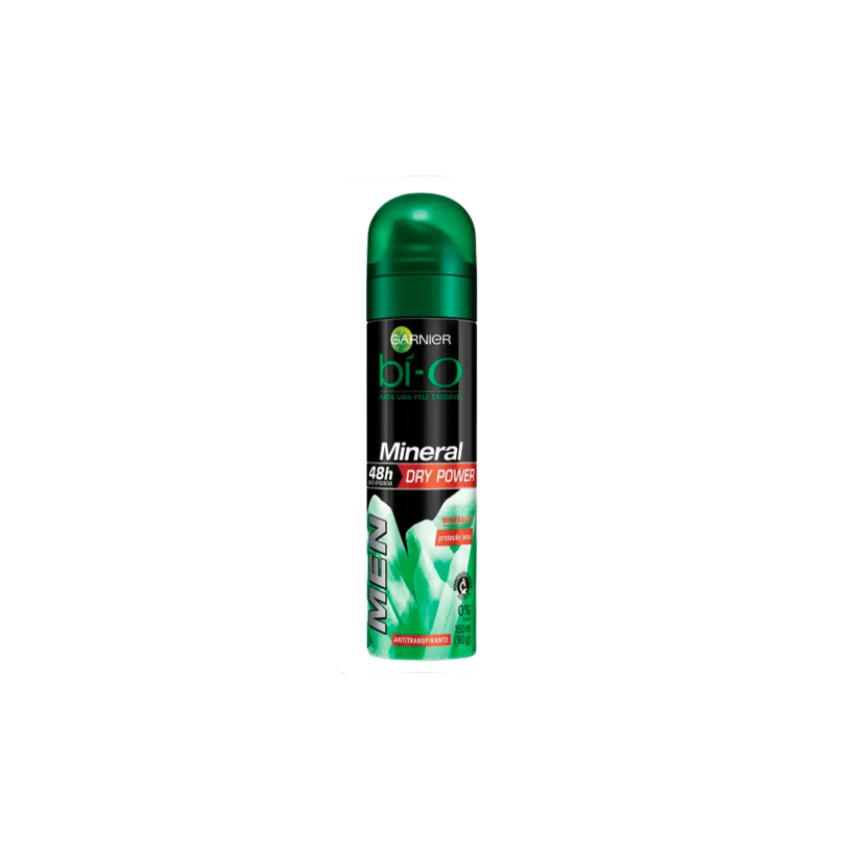 DESODORANTE AEROSOL GANIER BÍ-O MINERAL DRY POWER 150ML