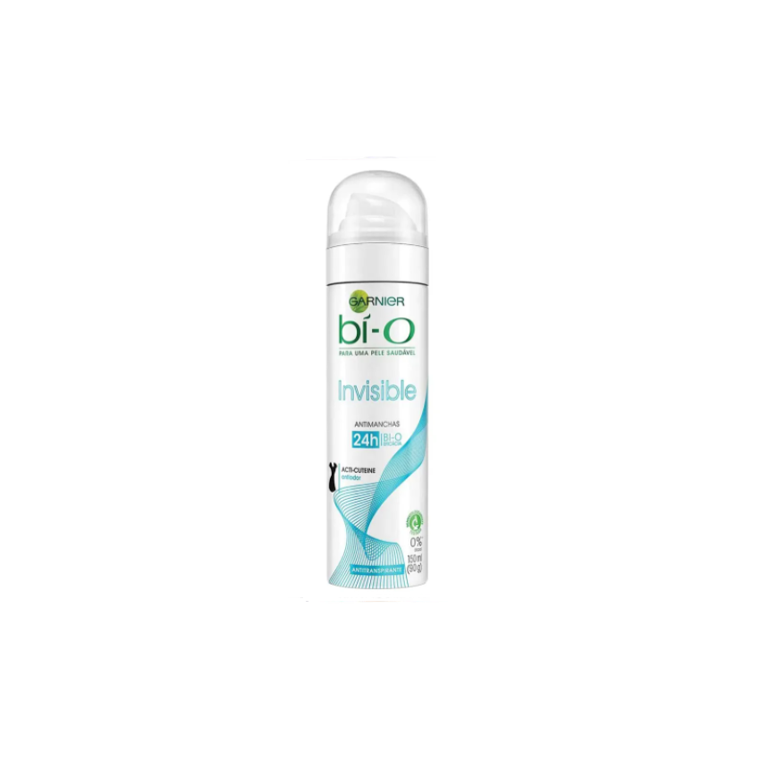 DESODORANTE AEROSOL GARNIER BI-O INVISIBLE 150ML