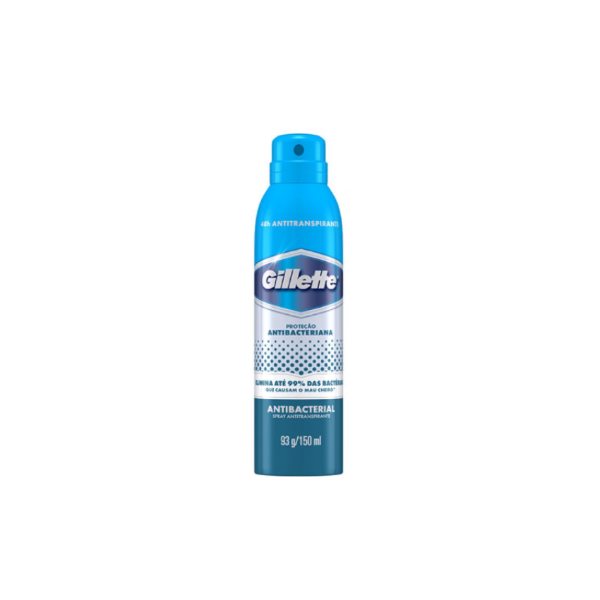DESODORANTE AEROSOL GILLETTE ANTIBACTERIAL 150ML