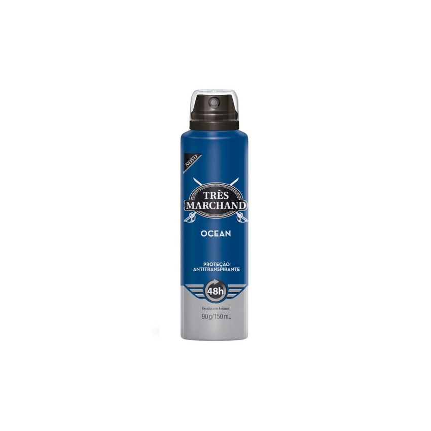 DESODORANTE AEROSOL TRES MARCHAND OCEAN 150ML