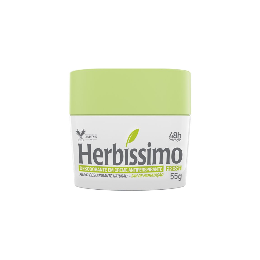 DESODORANTE HERBÍSSIMO CREME FRESH 55G
