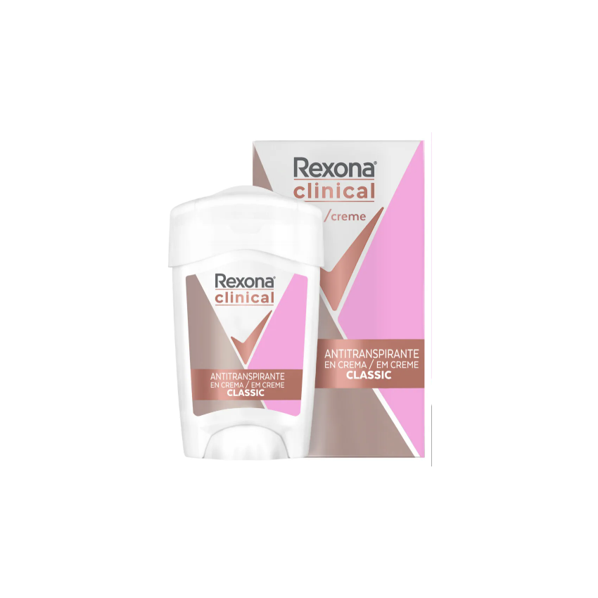 DESODORANTE CREME REXONA WOMAN CLINICAL CLASSIC 48G