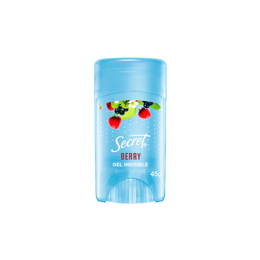 DESODORANTE GEL SECRET BERRY 45G