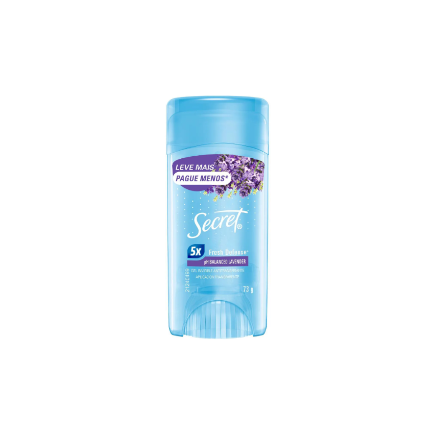 DESODORANTE GEL SECRET LAVANDA 73G