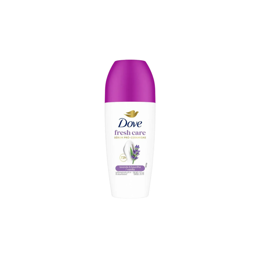 DESODORANTE ROLLON DOVE LAVANDA BAUNILHA 50ML