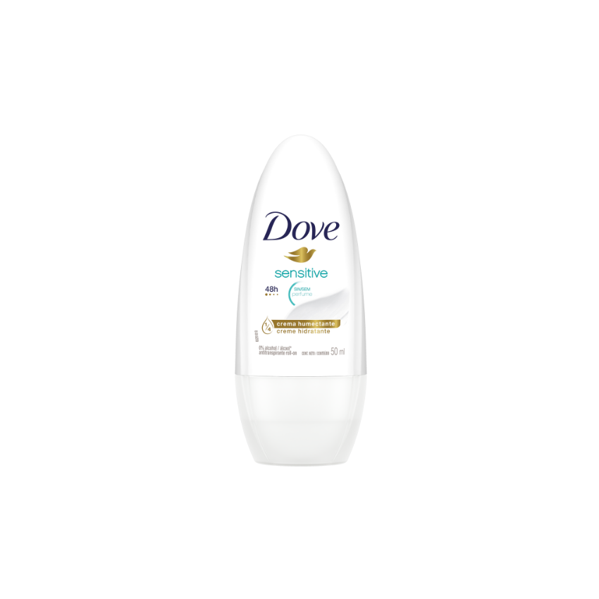 DESODORANTE ROLL-ON DOVE SEM PERFUME 50ML