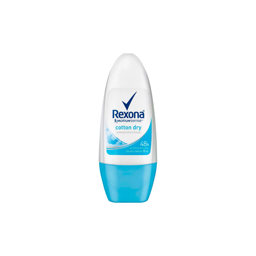 DESODORANTE ROLL-ON REXONA COTTON DRY 50ML
