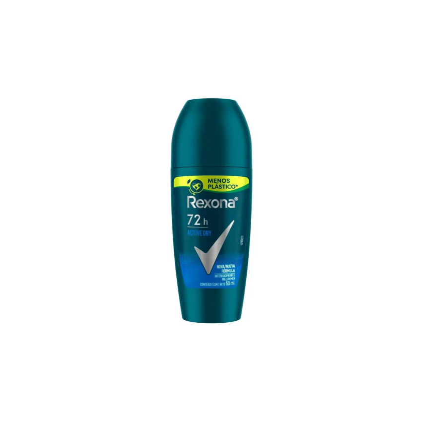 DESODORANTE ROLL-ON REXONA MEN ACTIVE DRY 50ML