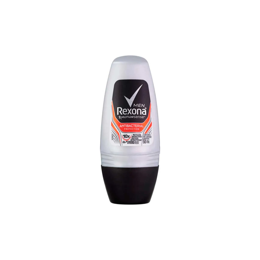 DESODORANTE ROLL-ON REXONA MEN ANTIBACTERIAL DEFENSE 50ML