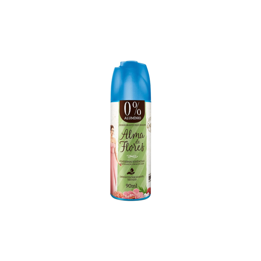 DESODORANTE SPRAY ALMA DE FLORES CLASSICO 90ML