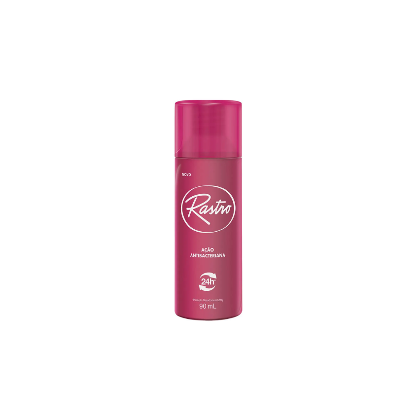 DESODORANTE SPRAY RASTRO AÇÃO ANTIBACTERIANA 24HRS 90ML