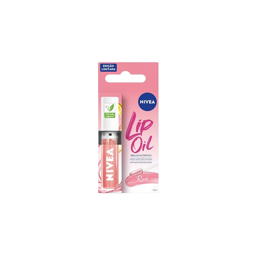 LIP OIL NIVEA ROSE COM 5,5ML