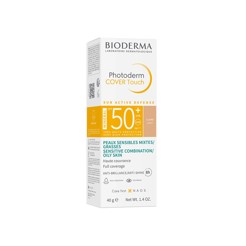 PROT SOLAR BIODERMA PHOTODERM COVER TOUCH FPS 50+CLARO 40G
