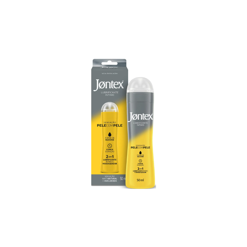 GEL LUBRIFICANTE JONTEX PELE C PELE 50G