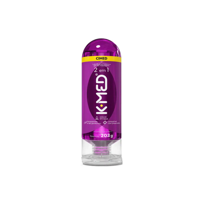 K-MED 2 EM 1 GEL FRASCO COM 203 GRAMAS
