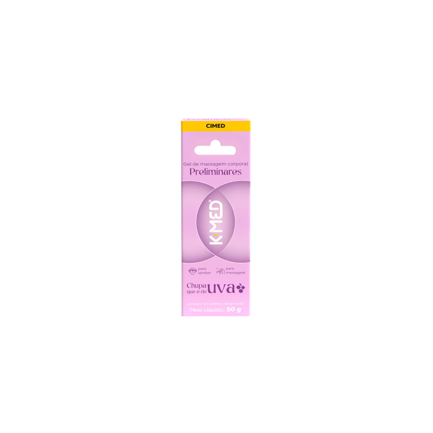 K-MED PREL GEL BISNAGA CHUPA QUE E DE UVA 50G