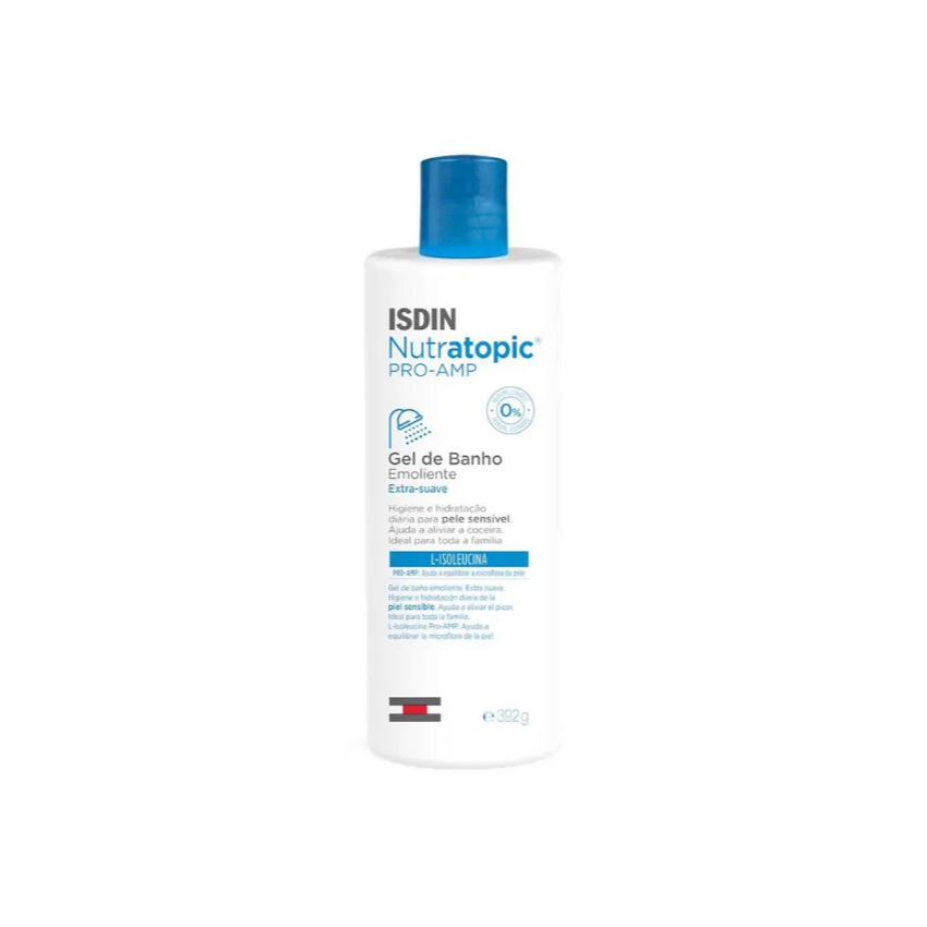 GEL DE BANHO ISDIN NUTRATOPIC PRO-AMP EMOLIENTE 392G