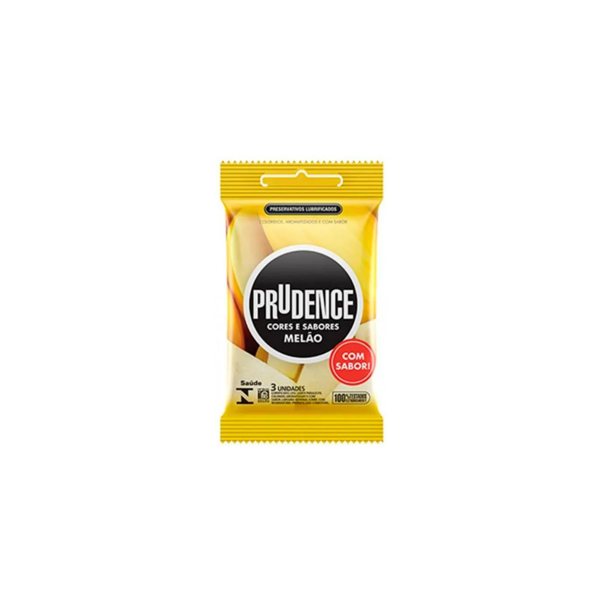 PRESERVATIVO PRUDENCE CORES E SAB C/3 MELAO