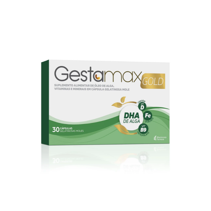 GESTAMAX GOLD COM 30 CAPSULAS EM GEL