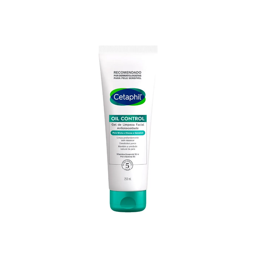 GEL DE LIMPEZA FACIAL ANTIOLEOSIDADE CETHAPHIL 250ML