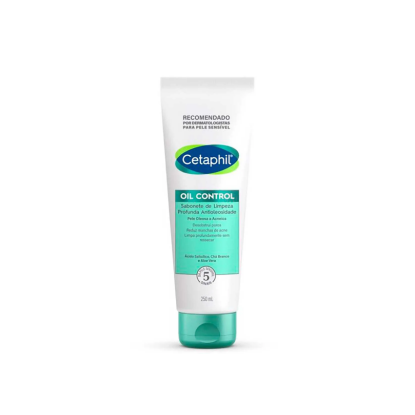 SABONETE LIMPEZA PROFUNDA ANTIOLLEOSIDADE CETAPHIL COM 250ML - VALIDADE 08/2026