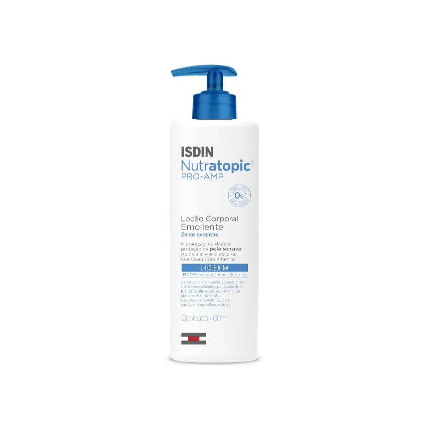 NUTRATOPIC PRO-AMP LOCAO EMOLIENTE 400ML ISDIN .