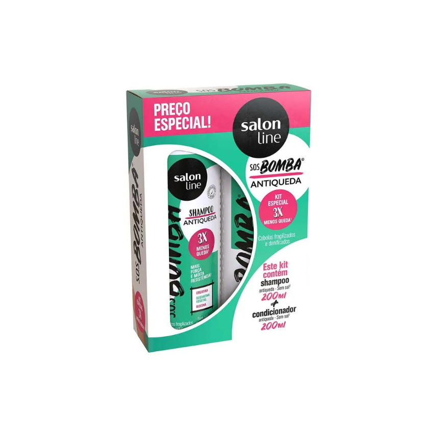 KIT SALON LINE BOMBA ANTIQUEDA SH+CO