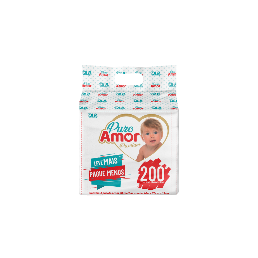 PACK PURO AMOR COM 200 UNIDADES