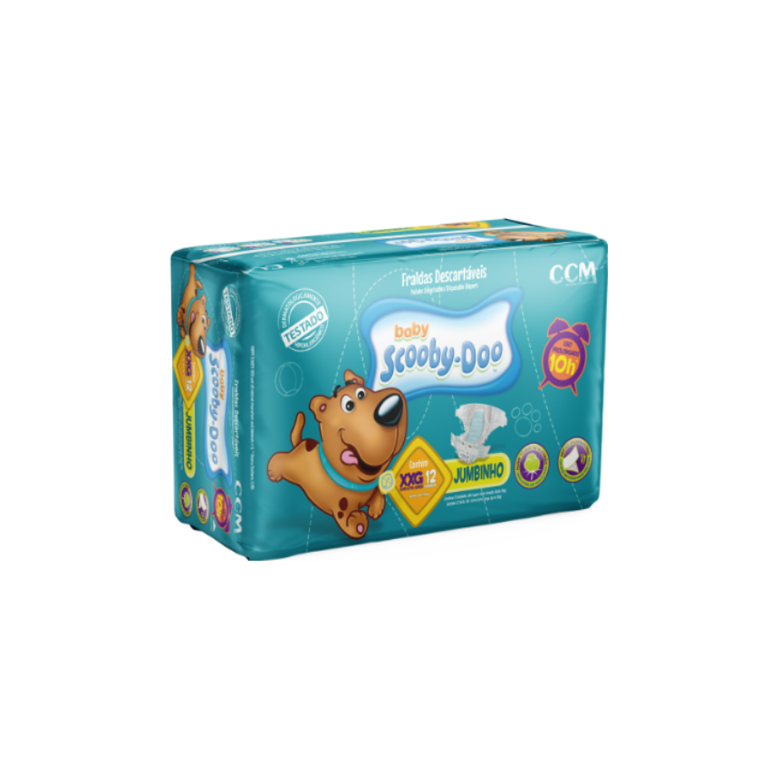 SCOOBY DOO JUMBINHO SEG XXG COM 12 UNIDADES