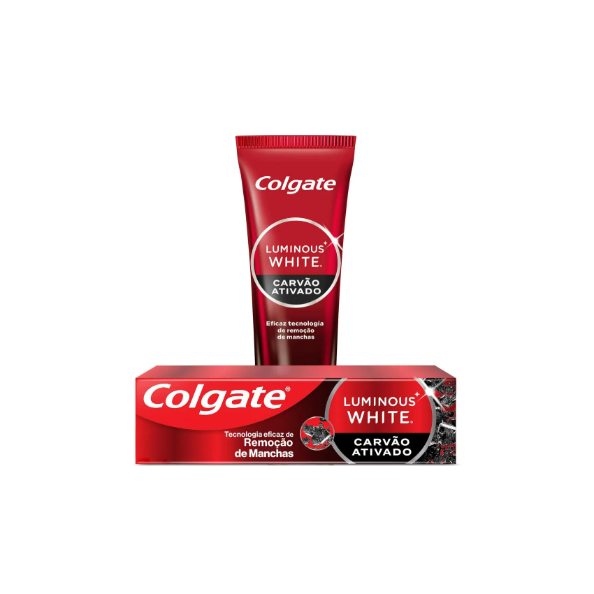 CREME DENTAL COLGATE LUMINOUS WHITE CARVÃO ATIVO 70G