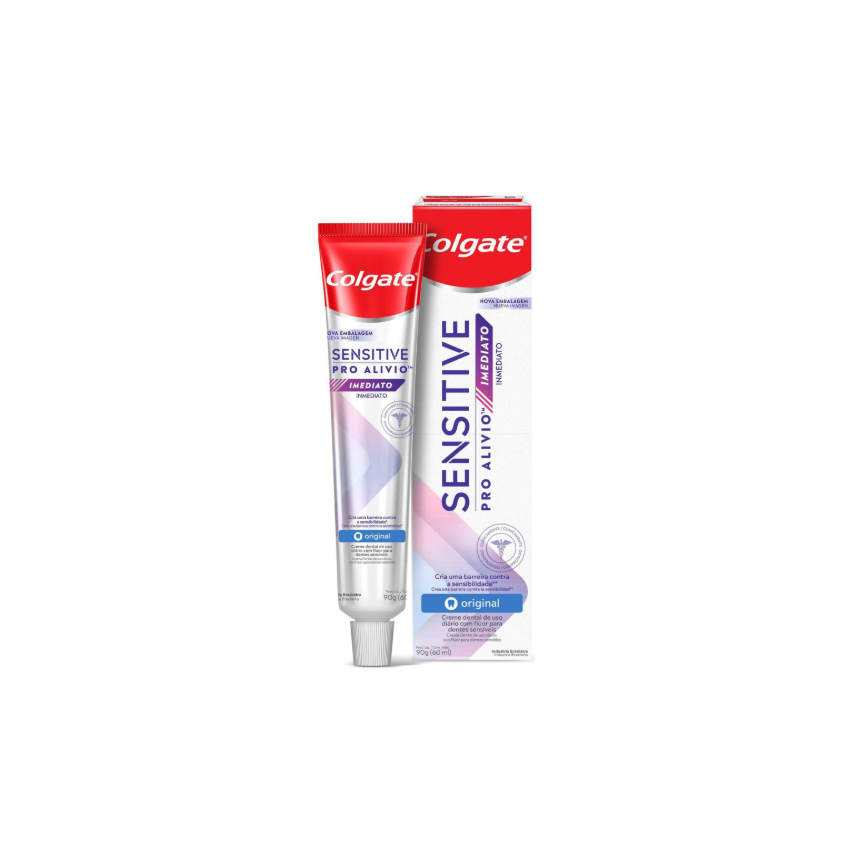 CREME DENTAL COLGATE SENSITIVE PRO-ALÍVIO IMEDIATO 90G