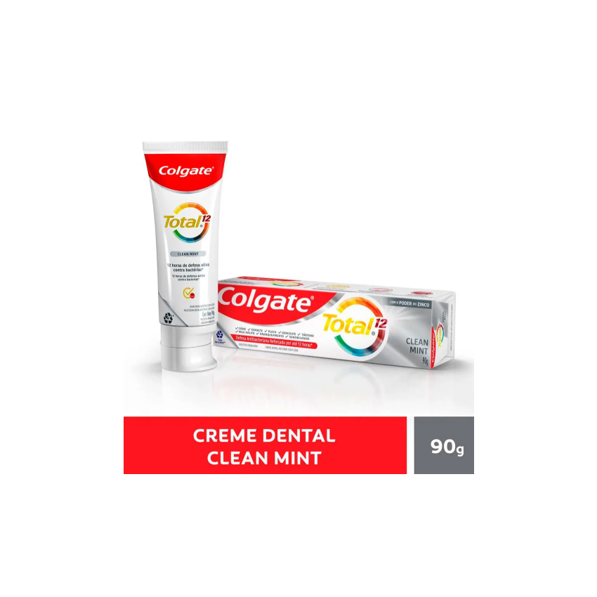 CREME DENTAL COLGATE TOTAL 12 CLEAN MINT 90G