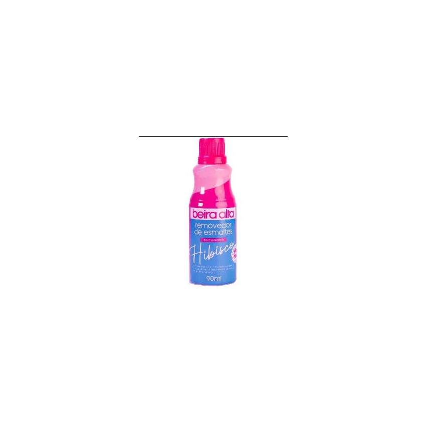 REMOVEDOR DE ESMALTE BEIRA ALTA 90ML HIBISCO