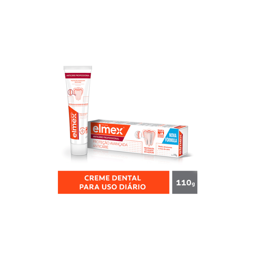 CREME DENTAL ELMEX ANTICARIE 110 GRAMAS