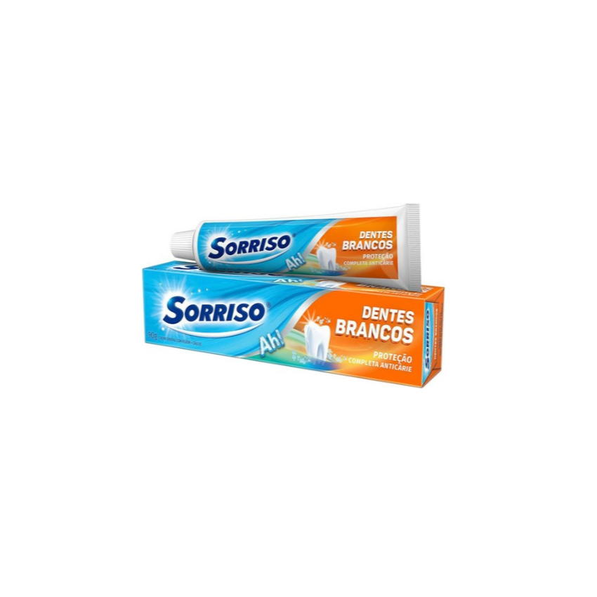 CREME DENTAL SORRISO DENTES BRANCOS 90G