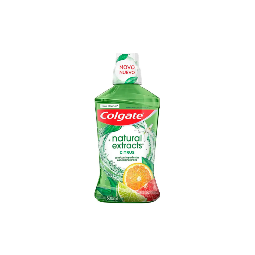ENXAGUANTE BUCAL COLGATE NATURAL EXTRACTS CITRUS 500ML