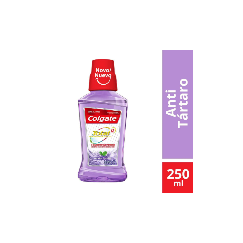 ENXAGUANTE BUCAL TOTAL 12 ANTI TARTAR 250ML 