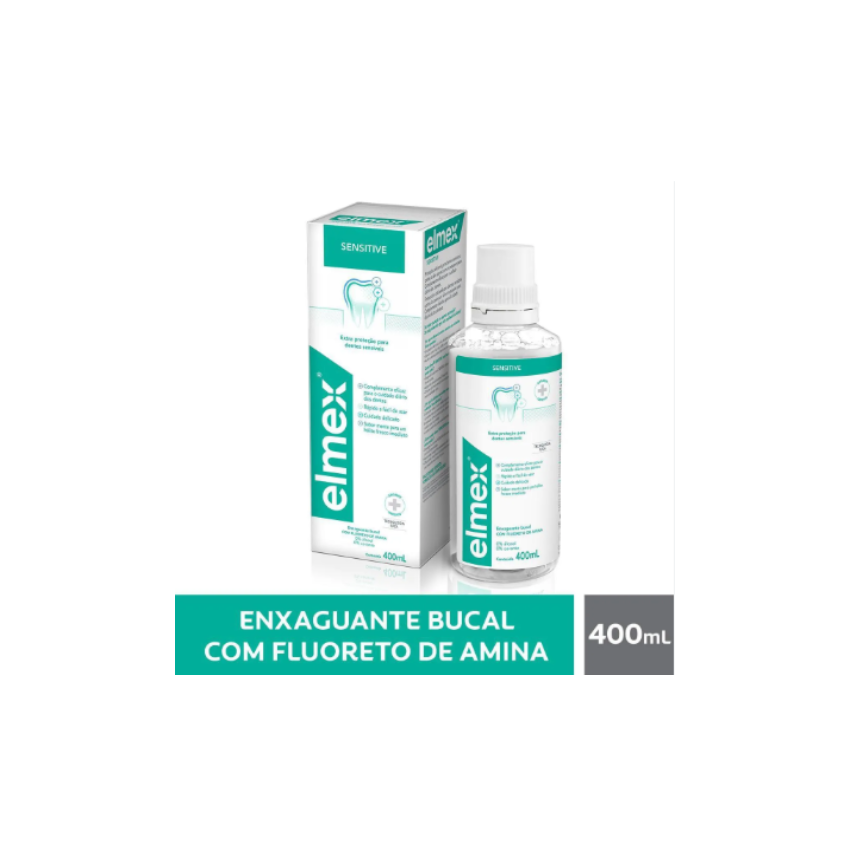 ENXAGUANTE BUCAL ELMEX SENSITIVE 400ML