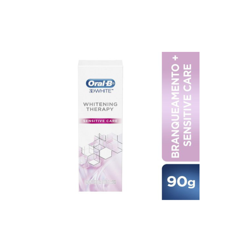 CREME DENTAL ORAL-B 3D WHITE SENSITIVE CARE 90G